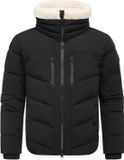 STONE HARBOUR heren Gewatteerd jack Zwart 3XL