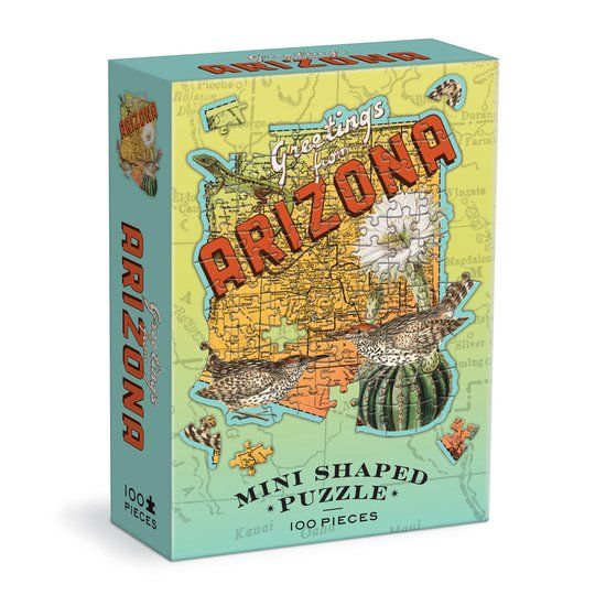 Galison Arizona Mini Shaped Puzzle