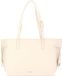 FURLA Ava Tote Sac bandoulière en cuir Butter + Marsala Beige