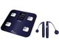 Little balance 8683, Duo Connect Easy Jump set, impedantiemeter + aangesloten springtouw, zonder USB-batterij, 180 kg, zwart