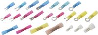 TOOLCRAFT HJ540168BC-A1A5 TO-7104990 Krimptangset 168-delig Krimpverbinders, Persverbinders 0.5 tot 8 mm² Incl. krimp-assortiment met koffer