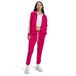 Under Armour Tricot Trainingspak - Shaded Fuchsia/Wit/Wit - SM