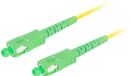 Lanberg FO-SCSC-SM01-0100-Y – Câble réseau fibre optique SM SC/APC-SC/APC 1m Jaune (LSZH)