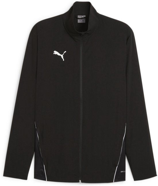 Puma TeamGoal Sideline Jacket 658622 Trainingsjack Mannen Polyester Zwart/Wit S