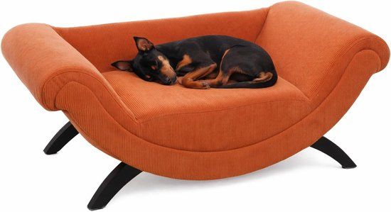 Flamingo Dingo Sofa Hond/Kat Rechthoekig Oranje 80 x 43 x 28 cm