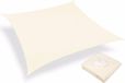 Parasol rectangulaire 4x4m Blanc cassé