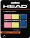 Head Xtreme Soft Tennis Grip 3-Pack - Roze/Geel/Blauw