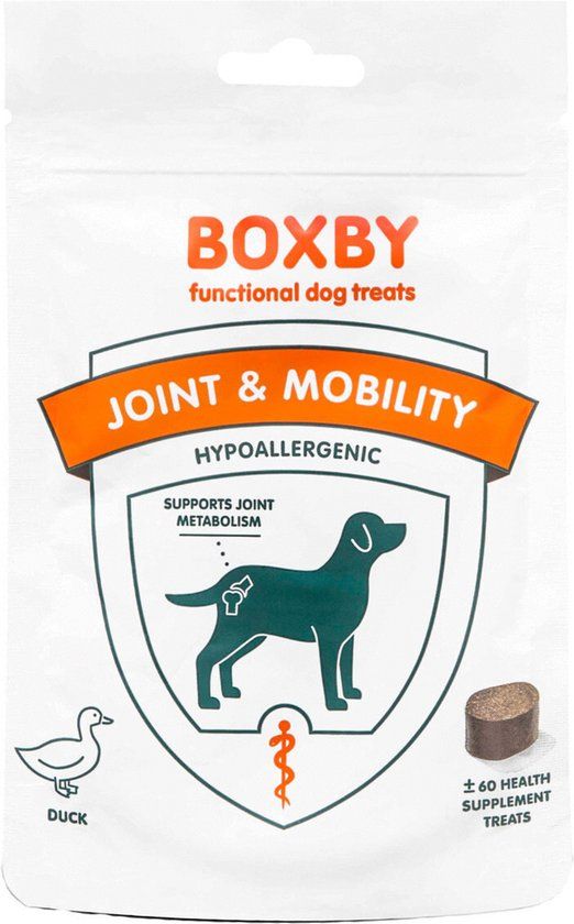 Boxby Functional Treats Joint & Mobility - Hondensnacks - Eend 100 g