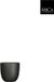 Mica Decorations Tusca pot rond zwart mat h7,5xd8,5 cm