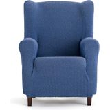ECOMMERC3 Bi-elastische overtrek voor oorfauteuil, blauw