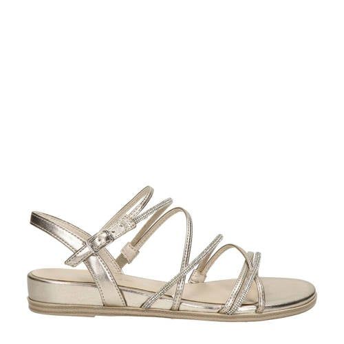 Tamaris sandalen goud