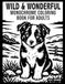 Wild & Wonderful Monochrome Coloring Book for Adults