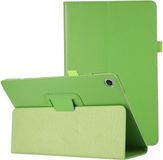 Lunso - Bookcase hoes voor Lenovo Tab M10 Plus Gen 3 - Groen