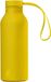 con-tatto Thermosfles met 3 wanden van staal en koper, voor 25 uur koud, 15 uur warm en met sportlid-hoofdband en stop (Amalfi Lemon)