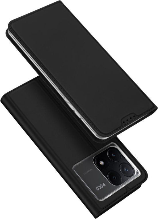 Dux Ducis Skin Pro Book Case - Xiaomi Poco X6 Pro 5G / Redmi K70E - Zwart