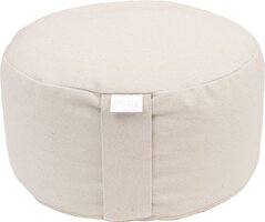 Meditatiekussen ecru rond - Pure | Yoga kussen