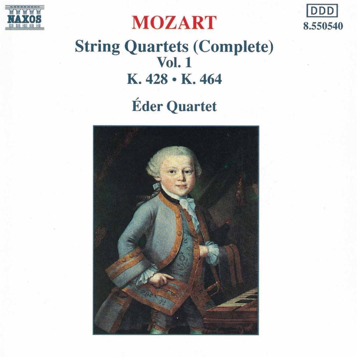 OUTHERE Mozart: String Quartets Complete Vol. 1 / eder Quartet