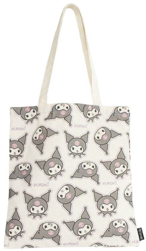 Hello Kitty Kuromi Unisex Linnen tas - natuur - Standard