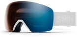 Smith Skyline Skibril Blanc ChromaPop Pro Photochromic Blue Mirror/CAT2-3 Unisexe