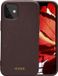 dbramante1928 Barcelona Back Cover for iPhone 12 Mini - Dark Chocolate