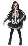 Lady Skeletrina Skeleton costume disguise fancy dress girl (Size 7-10 years)