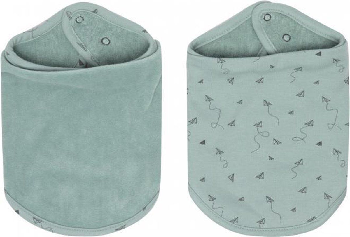 bébé-jou Fabulous Bandana slabs 2 stuks - Paper planes