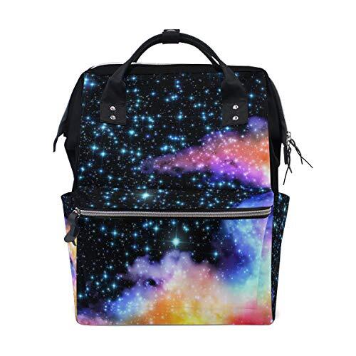 MONTOJ Non-Physical Galaxy Patroon canvas Reistas Campus Rugzak