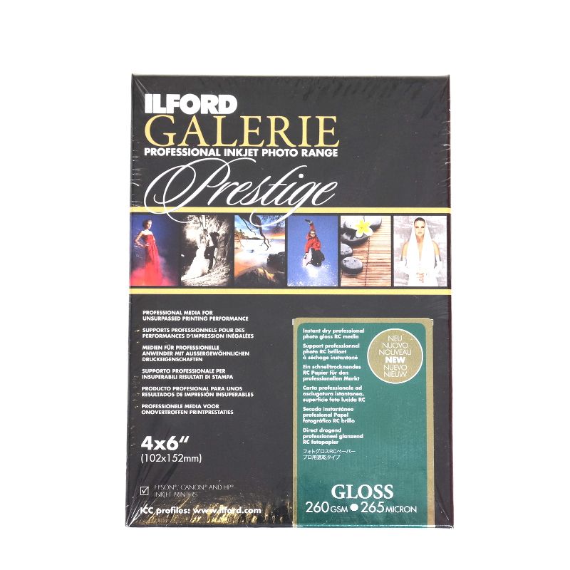 Ilford Galerie Prestige Gloss 10x15cm 260g 100 Vel