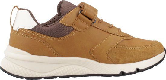 GEOX J ROONER Lage Sneakers Kinderen Maat 36 - Lichtbruin