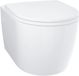 GROHE Start Round Hangend Toilet Met SoftClose Zitting - Randloos - Horizontale Afvoer - Zonder Inbouwreservoir - Alpine Wit