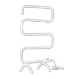 Herzberg HG8071-WHT Elektrisch Verwarmd Handdoekrek