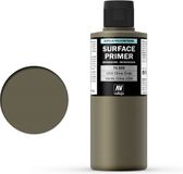 Vallejo Hobbyverf Acrylverf - 74608 US Olive Drab - Primer - Acryl - Verf flesje - 200 ml