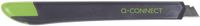 Q-CONNECT Light Duty cutter Zwart/groen
