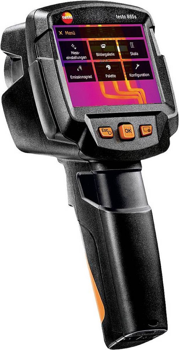 TESTO 865s Warmtebeeldcamera -20 tot +280 °C 160 x 120 Pixel 9 Hz