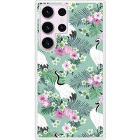 Samsung Bedrukt siliconen hoesje compatibel met Galaxy S23 Ultra Tsuru