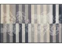 wash+dry Kleen-Tex Wash+Dry Botanic Shadow Decoratieve deurmat Buiten, Binnen Rechthoekig Meerkleurig 75 x 120 cm