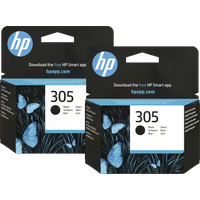 HP 305 Cartridge Zwart (2 stuks)