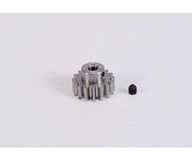 Carson 500013406 tandwiel motor 16 tanden M 0,8 gehard staal, accessoires voor RC modelbouw, zilver