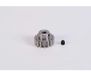 Carson 500013406 tandwiel motor 16 tanden M 0,8 gehard staal, accessoires voor RC modelbouw, zilver
