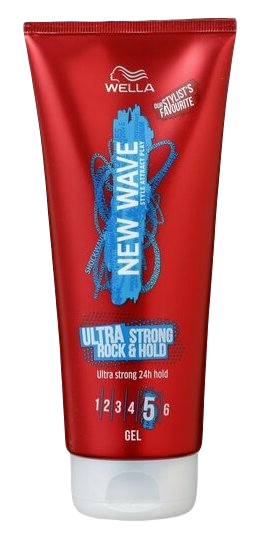 Wella New Wave Ultrastrong Rock & Hold Gel - 4056800853908