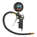 ETENWOLF T500 Manomètre numérique pour pneus avec gonfleur 0-250 PSI, calibré selon ANSI B40.7 grade 2A, embout à air et accessoires pour compresseur avec sac de rangement - Noir