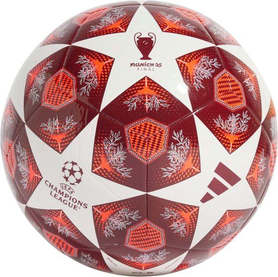 adidas UEFA Champions League Club Ball - Rood - Maat 5