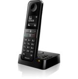 Philips D4751B/01 DECT Phone | Answering Machine | Black