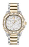 Philipp Plein Spectre Lady Dames Horloge Goudkleurig Staal Analoog Quartz 43mm