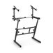 On-Stage KS7365EJ Pro Keyboardstandaard met 2e niveau, robuust, inklapbaar, zwart
