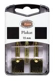 Brause 375515B - Schrijfpennen voor penhouder - Doos van 3 metalen Plakat-pennen 15 mm - Fabricage Duitsland