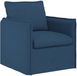 vidaXL - Canapé - Bleu - 75 x 82 x 85 cm - Tissu