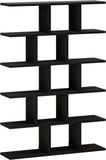 vidaXL Wandplank Zwart eiken 70 x 17 x 101 cm Bewerkt hout
