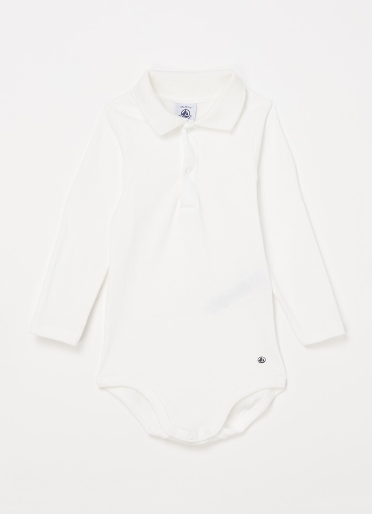 Petit Bateau Petit Bateau Ceddy romper met polokraag