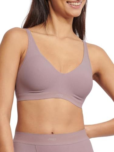 Sloggi EVER Ease Soft bra, Foggy Mauve, S, Balconette, Wired, Padded, Women's